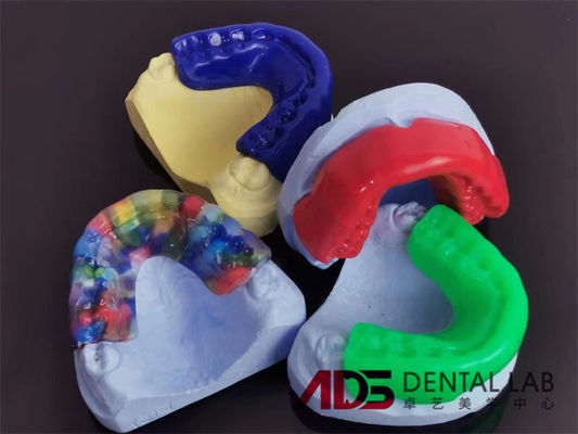 গুণ  ISO FDA Approved Dental Mouth Guard Night Guard Mouthpiece কারখানা